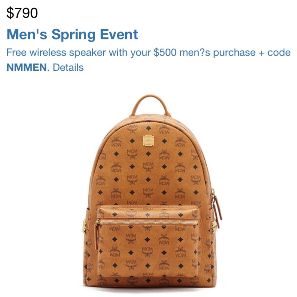 Mcm backpack